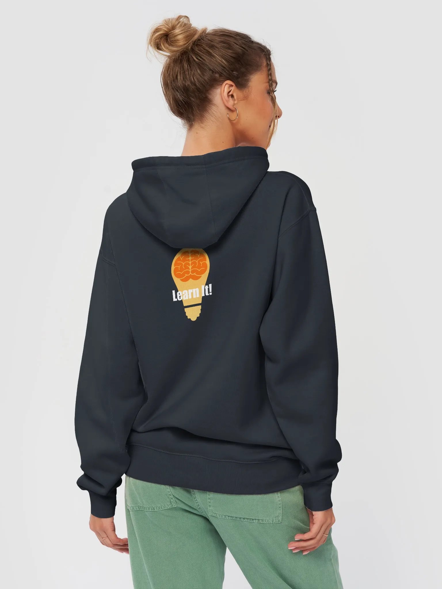 Premium Hoodie - White Letters product image (2)