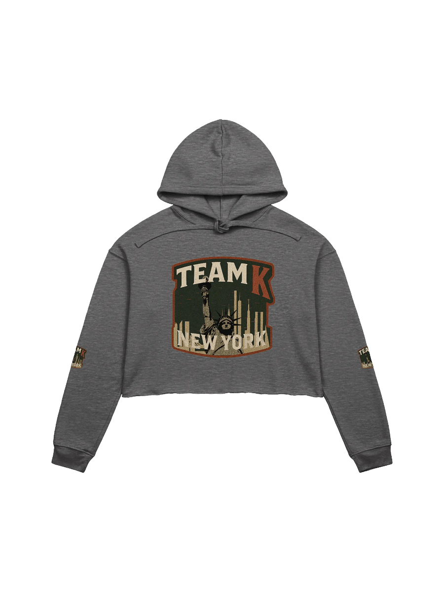 Team K New York Crop Hoodie product image (4)