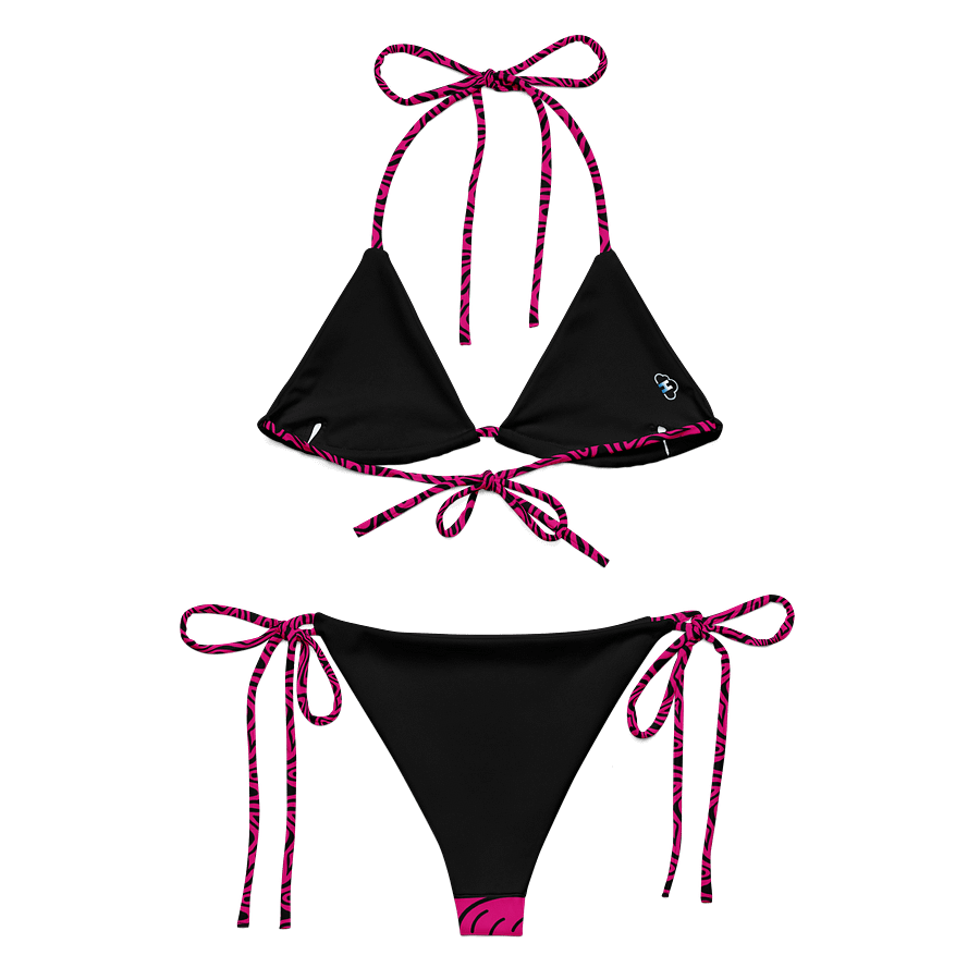 Wild pink-Recycled String Bikini product image (7)