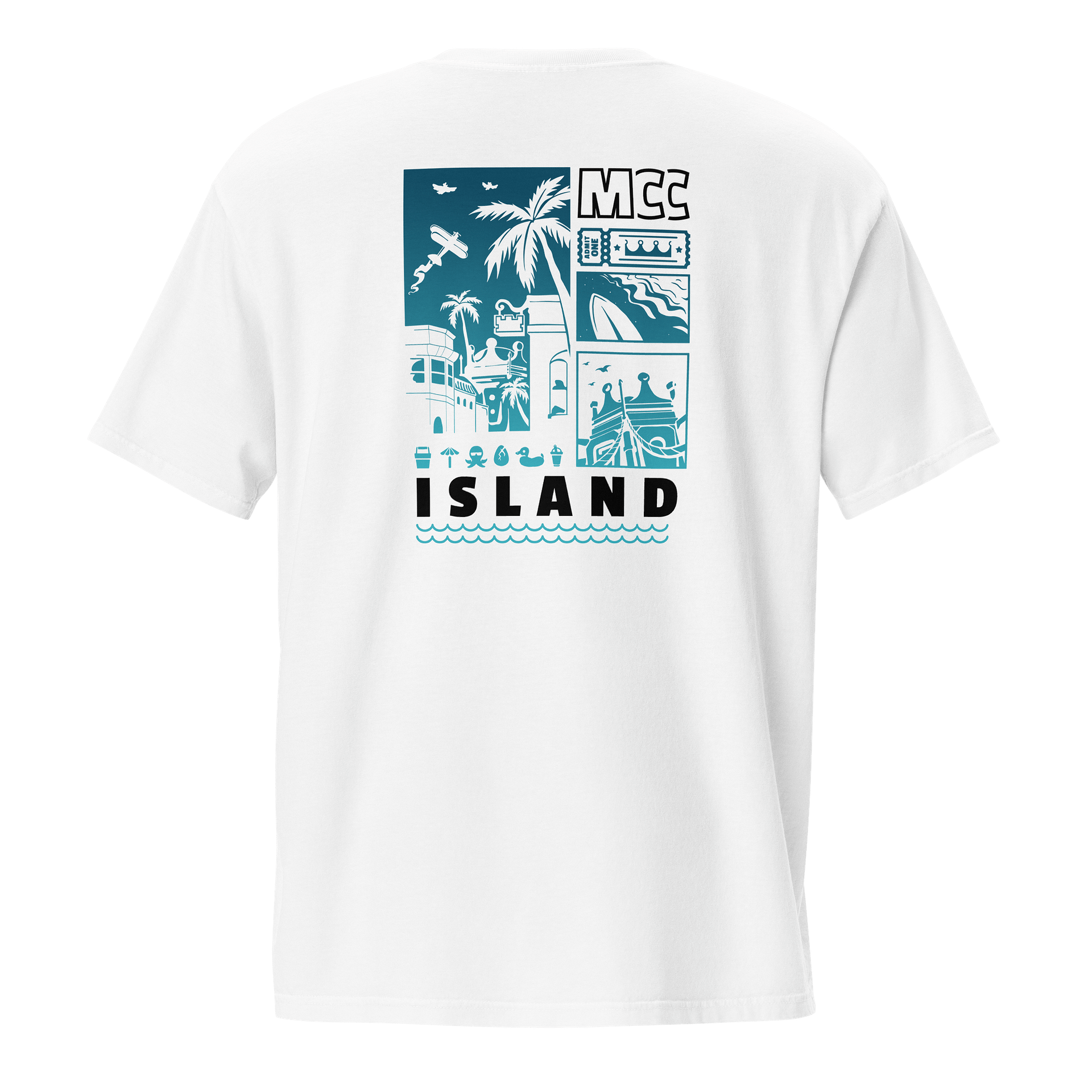 MCC White/Blue T-Shirt product image (1)