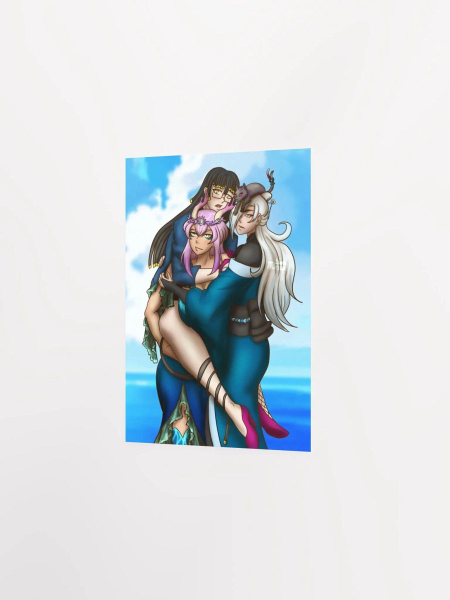 Arcade Allies Seaside Bonding Print product image (4)
