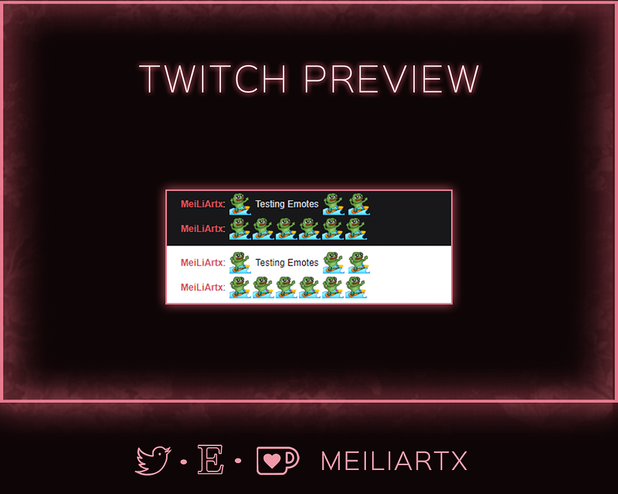 ANIMATED EMOTE Summer Pepe Surf product image (3)