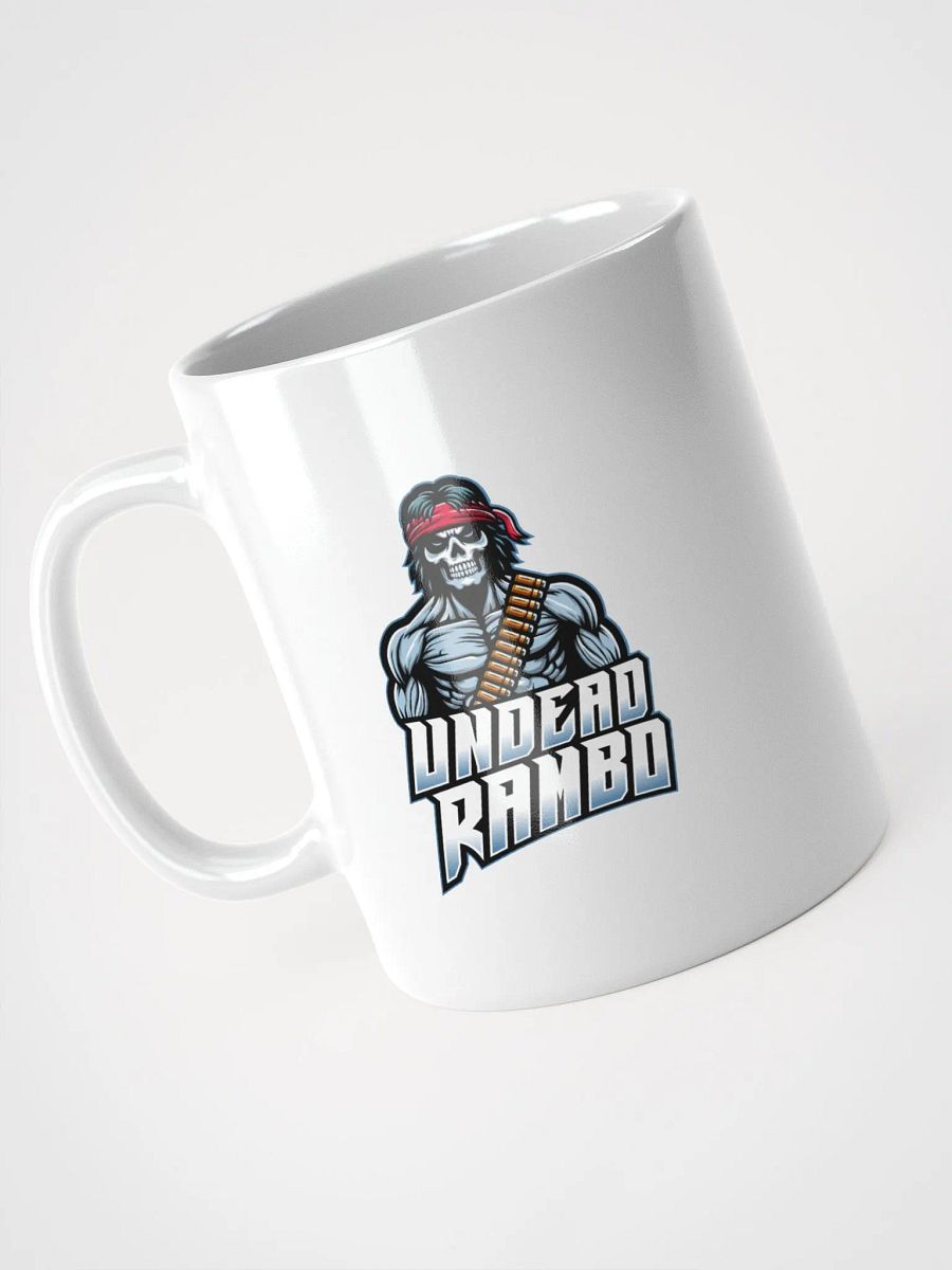 Undead Rambo Regular Style Coffee Mug (colored Logo) product image (3)
