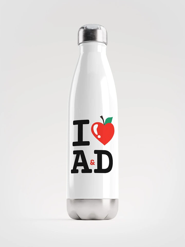 I Heart AD Water Bottle (NY Red) product image (1)