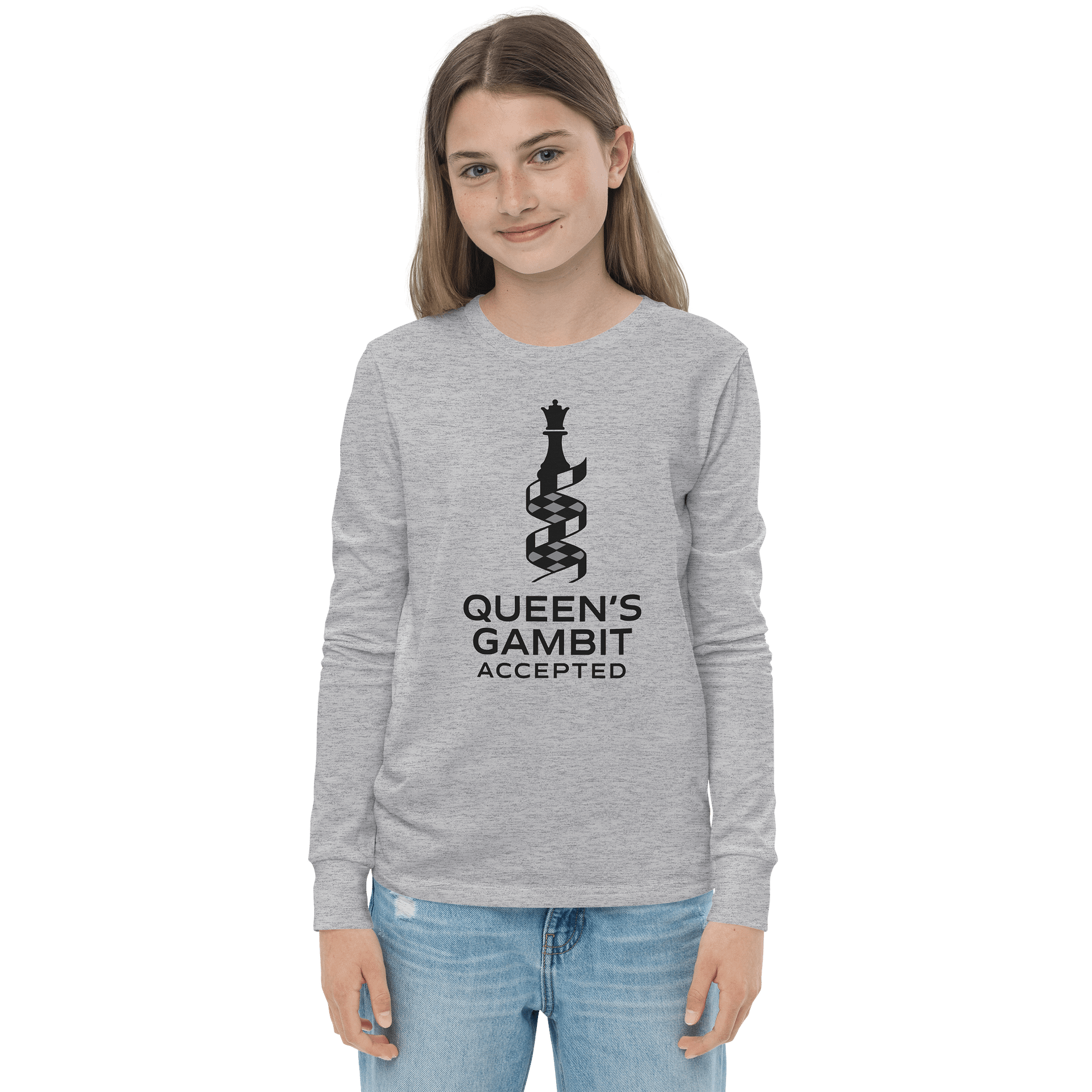 Queen's Gambit Accepted - Youth Long Sleeve T-Shirt product image (1)