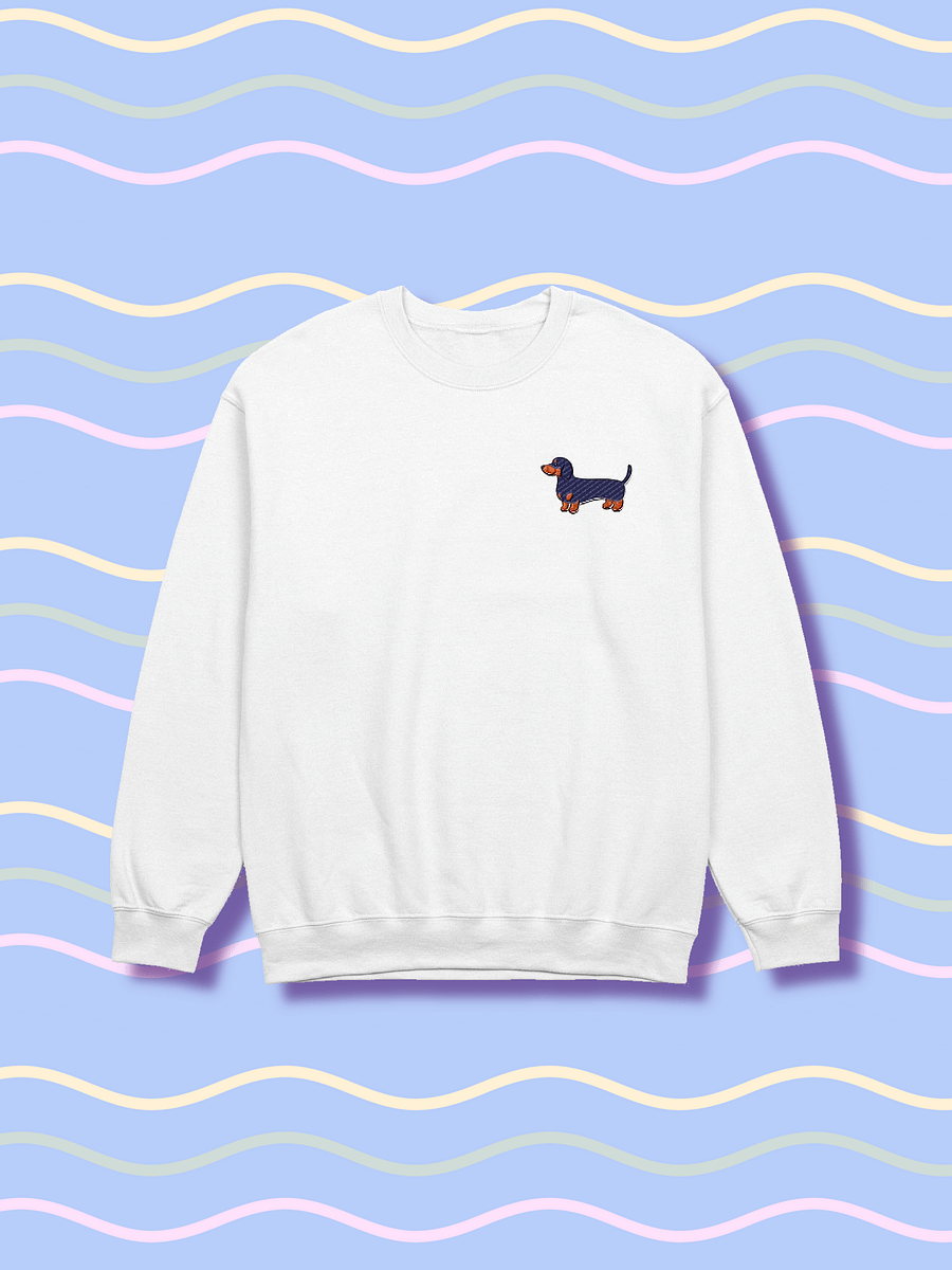Black and Tan Dachshund Cartoon Crewneck product image (1)