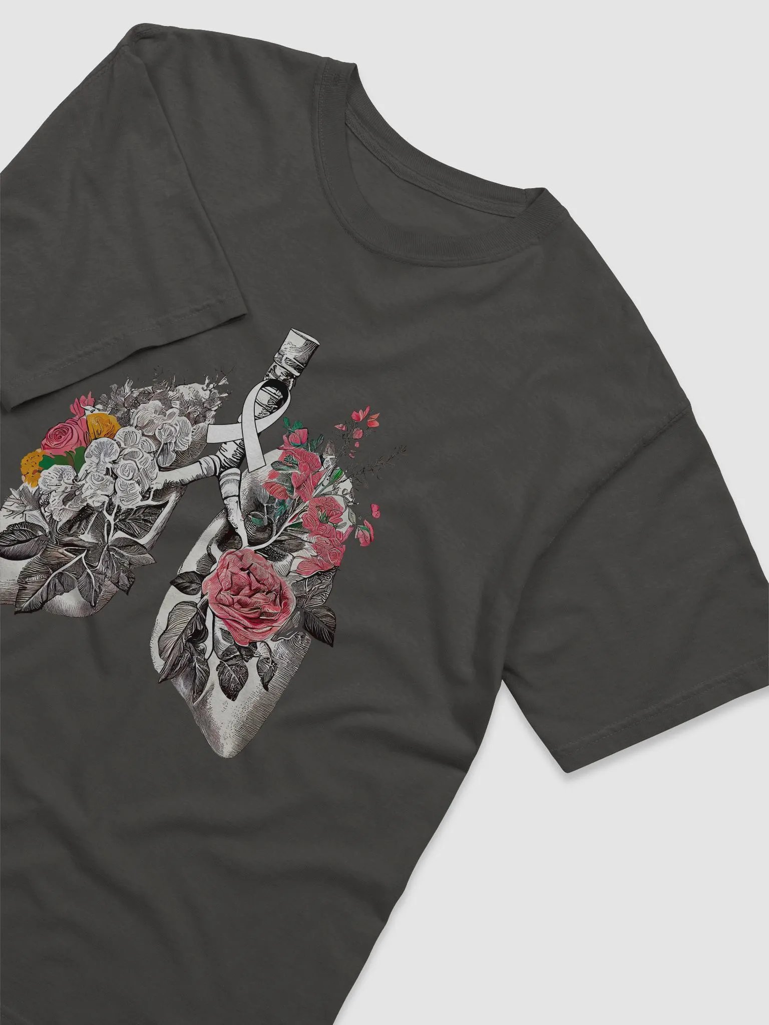 "Lung cancer awareness" t-shirt - COMFORT COLORS product image (2)