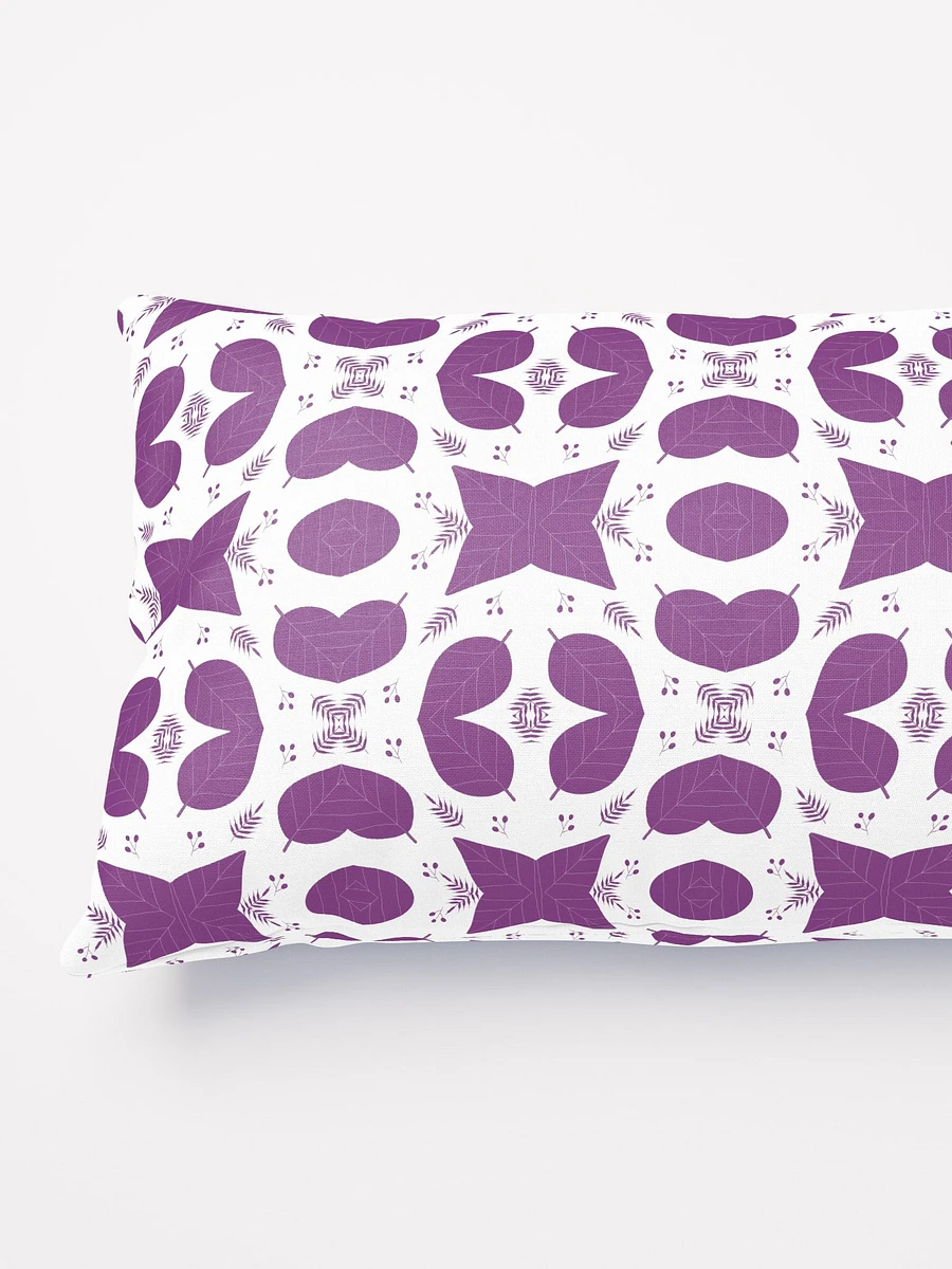 Purple Leaf Patterned Pillow product image (7)