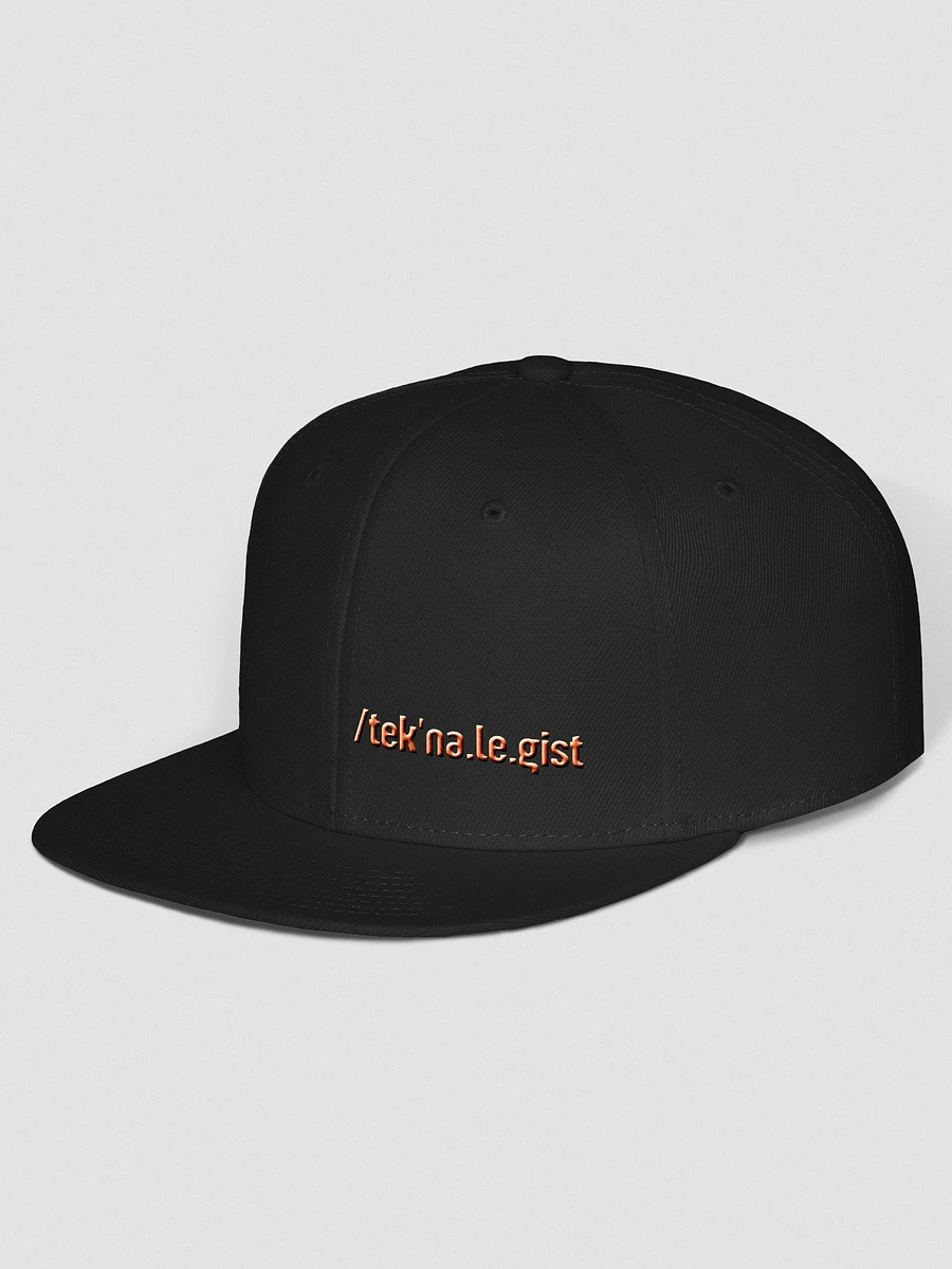 tek'na.le.gist snapback hat product image (2)