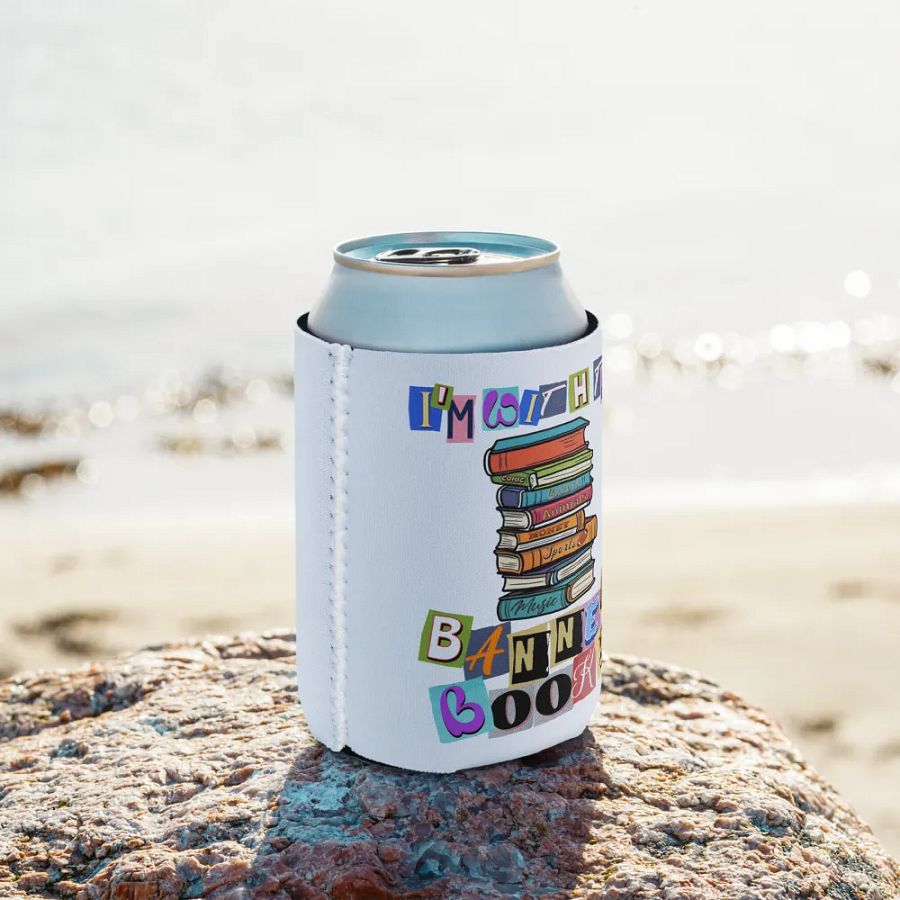 Im With The Banned Books Can Cooler product image (9)