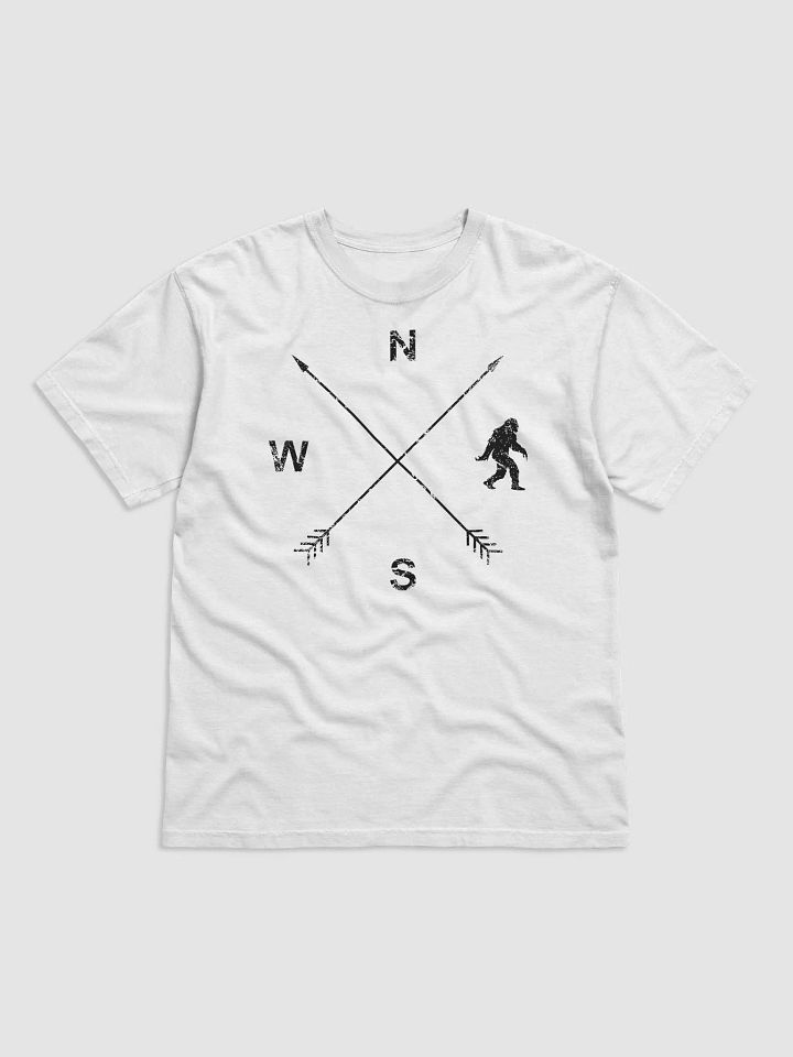 Bigfoot Lodge Upstate White Compass Tee product image (1)