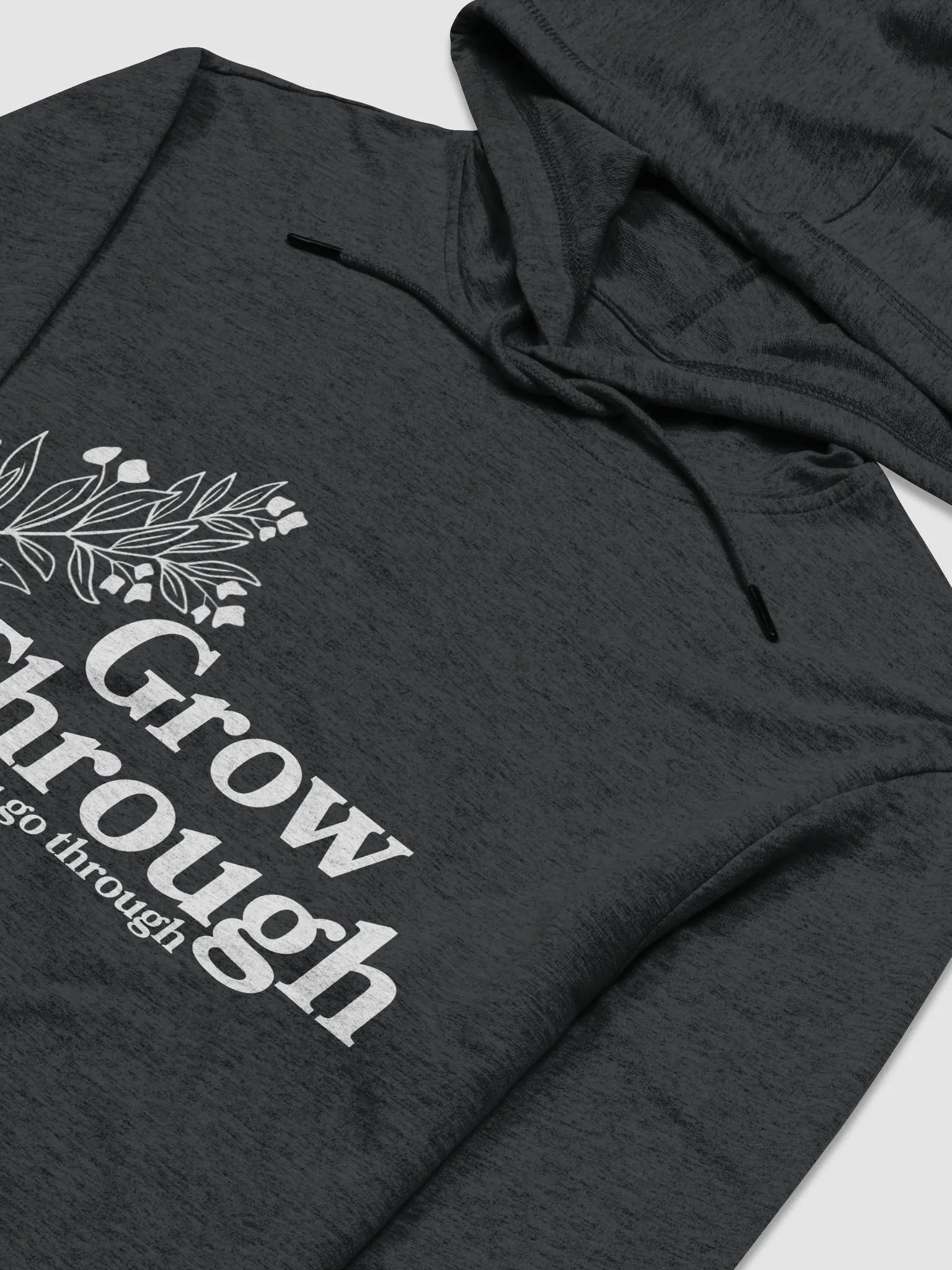 Grow Through What You Go Through Lightweight Hoodie product image (3)