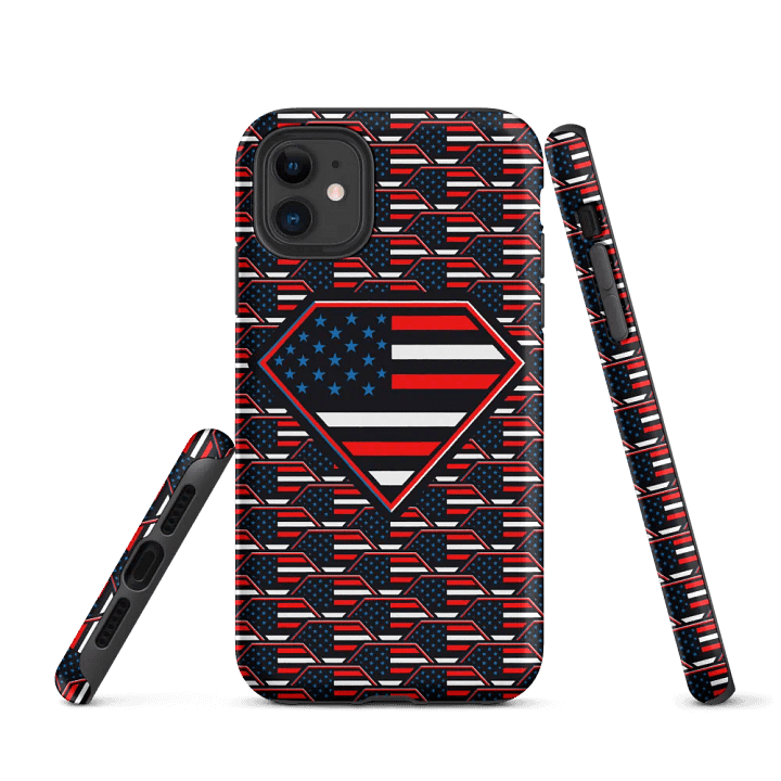 iPhone Tough Case: Dark MAGA Diamond product image (1)