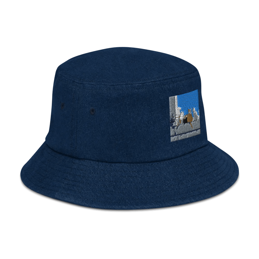 Whisker Haven Denim Bucket Hat product image (3)