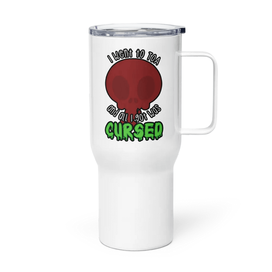 All I Got Was Cursed - Death Knight - Tumbler w/Handle product image (3)