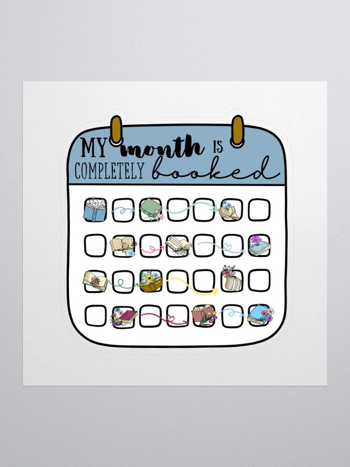 My Month Is Booked Sticker product image (1)
