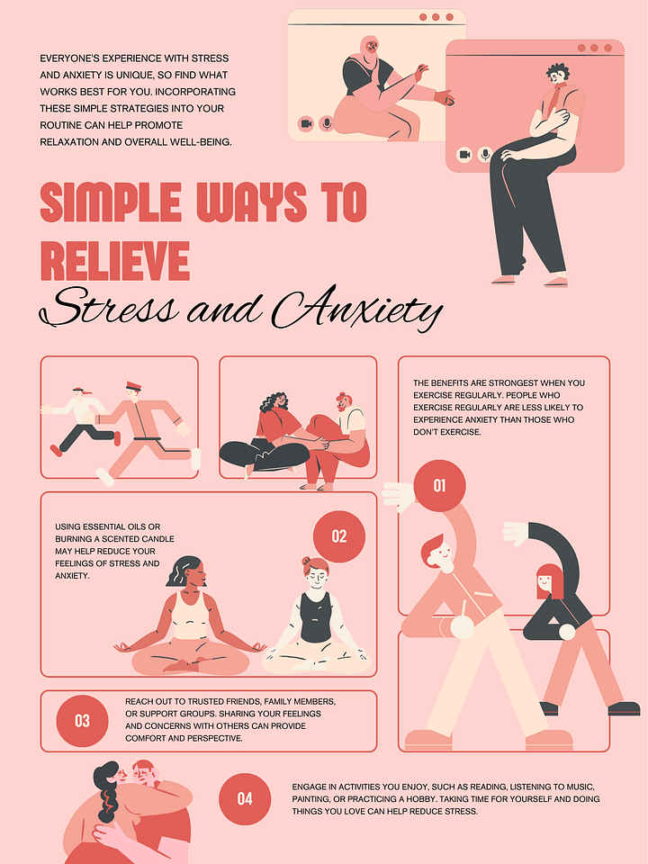 Simple Ways to Relieve Stress and Anxiety product image (1)