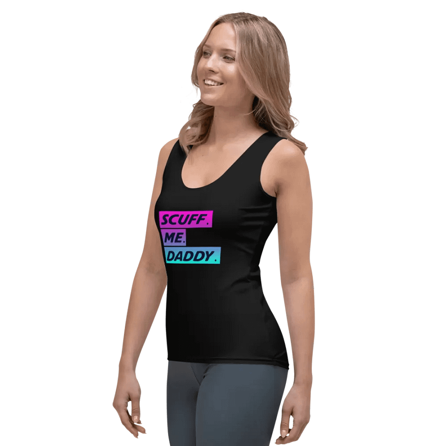 SCUFF ME DADDY WOMEN'S FITTED TANK TOP product image (5)