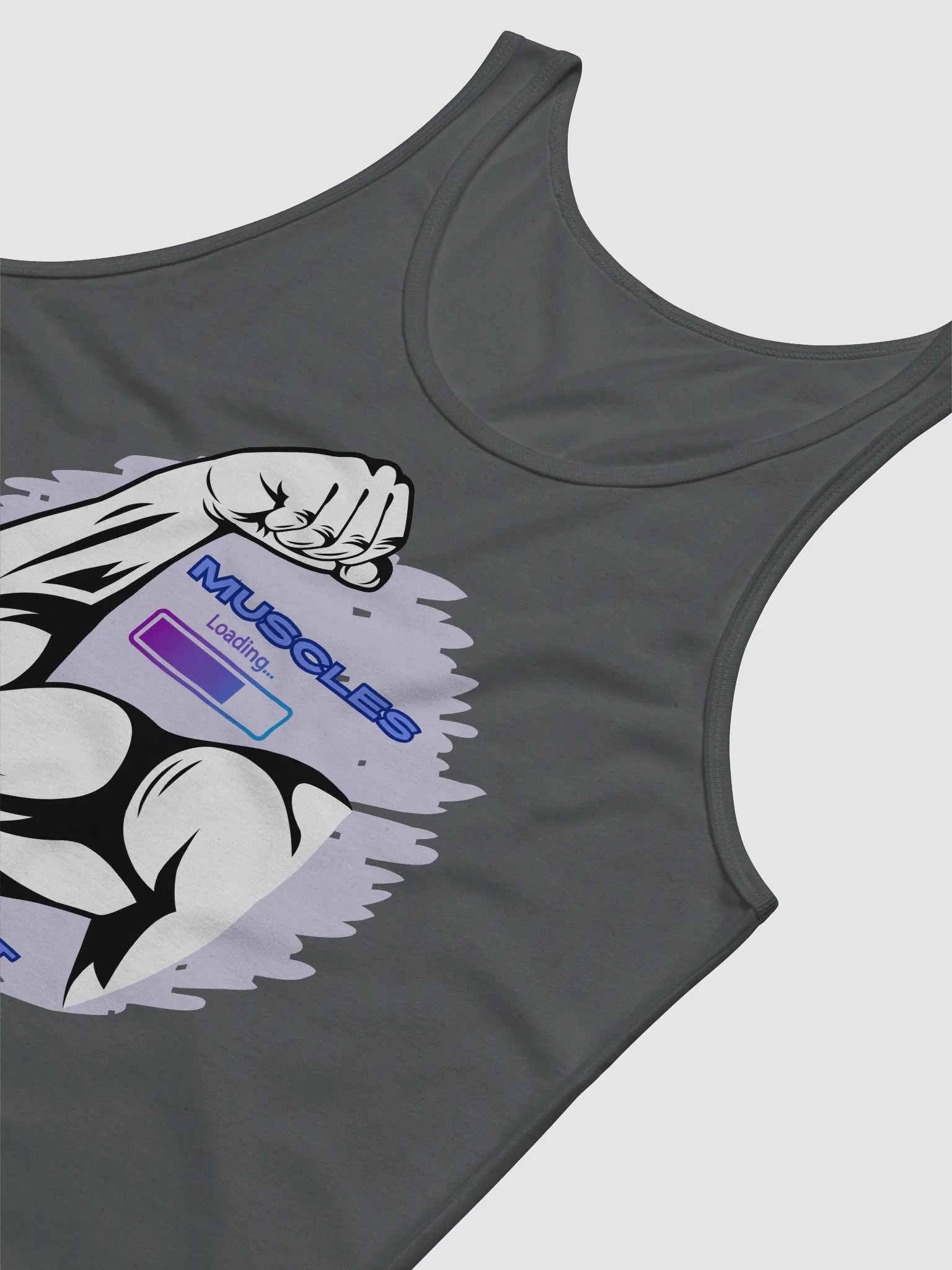 Muscles Loading Premium Unisex Tank Top For Him or Her Activewear and Streetwear product image (6)