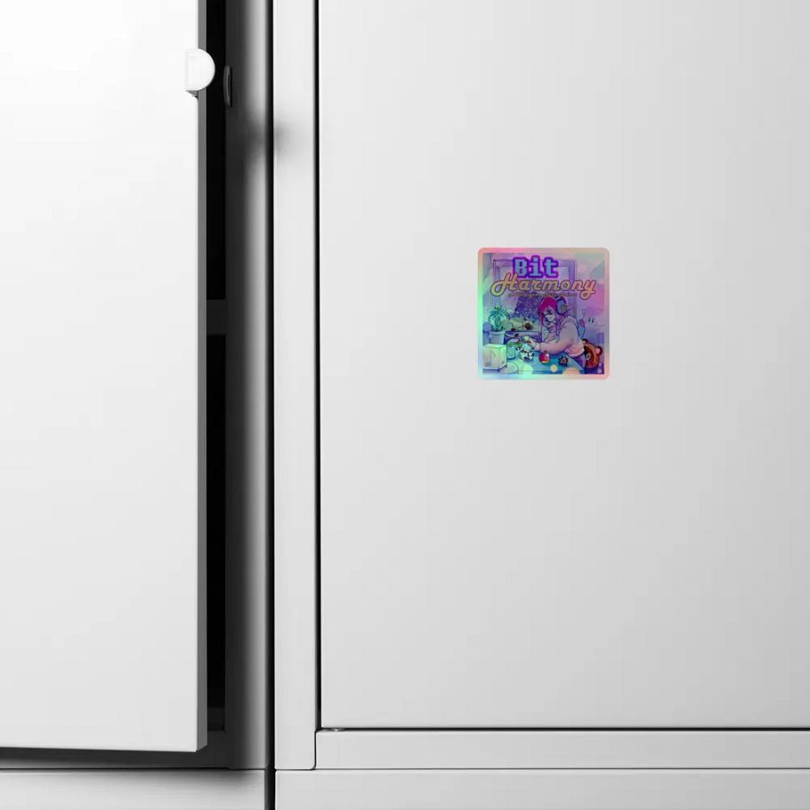 Bit Harmony Holographic Sticker product image (4)