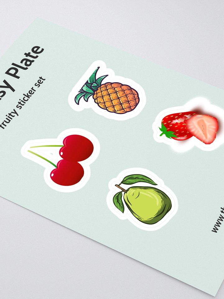 Fruity Fun Sticker Sheet Set product image (2)