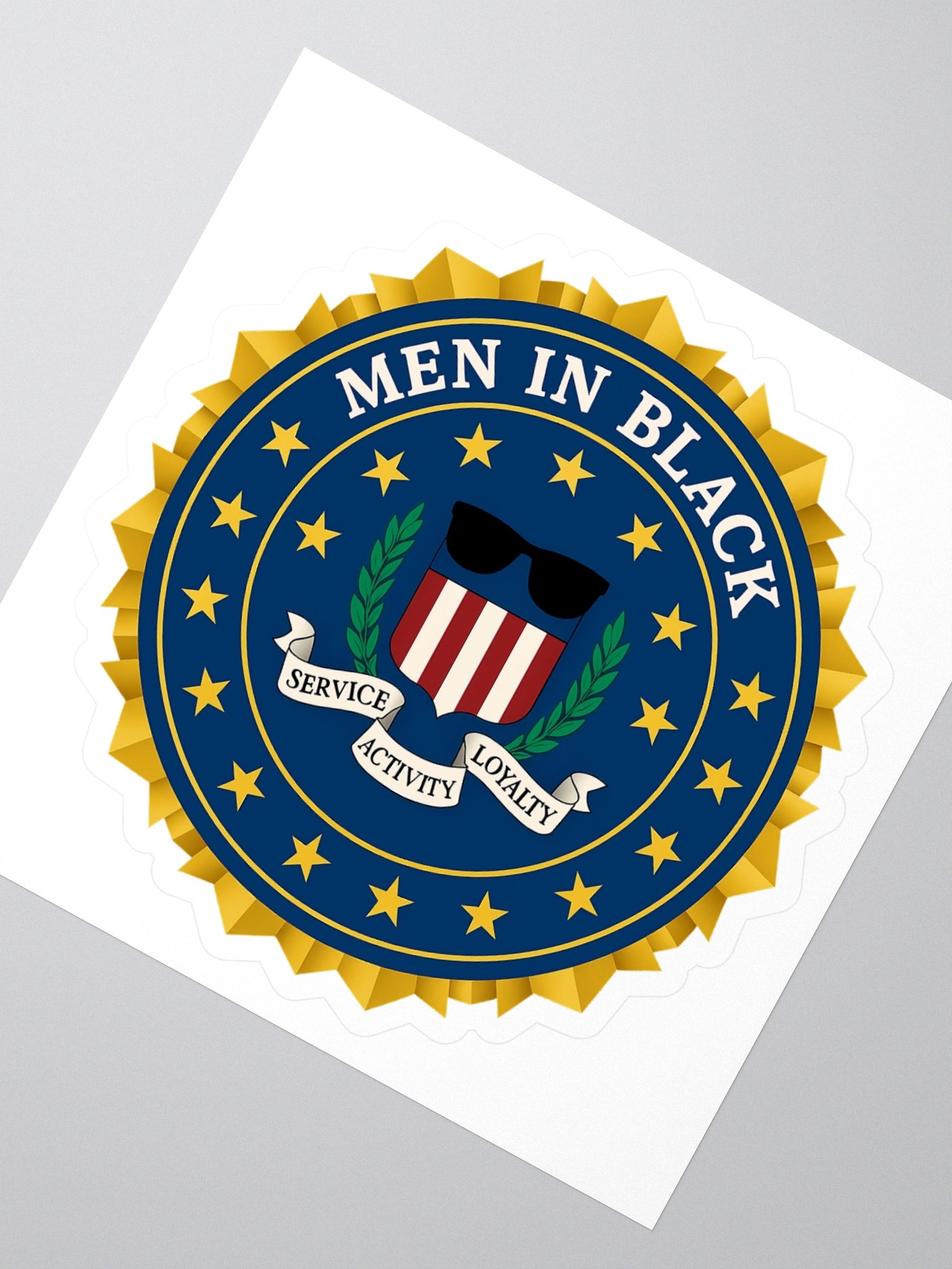 Men in Black Task Force Sticker — TE.STKR-01 product image (2)