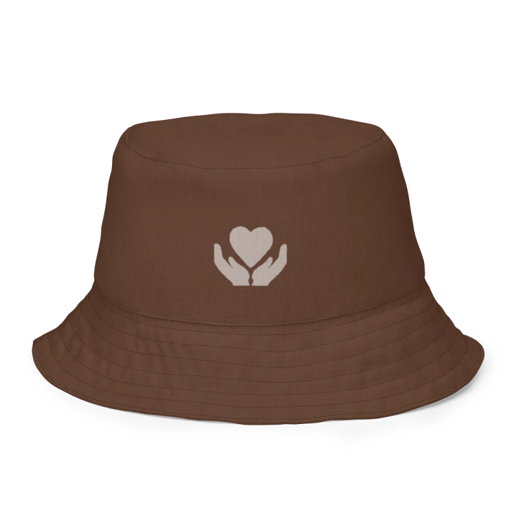 Aesthetic Brown Reversible Bucket Hat product image (1)
