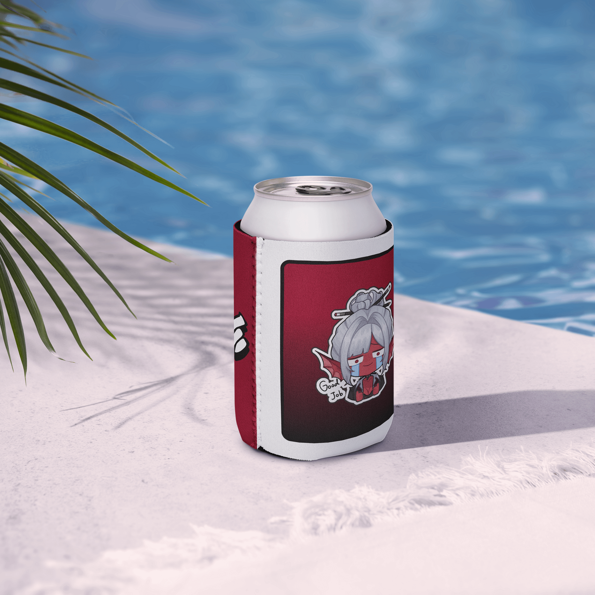 Good Job Emote Coozie (Red) product image (7)