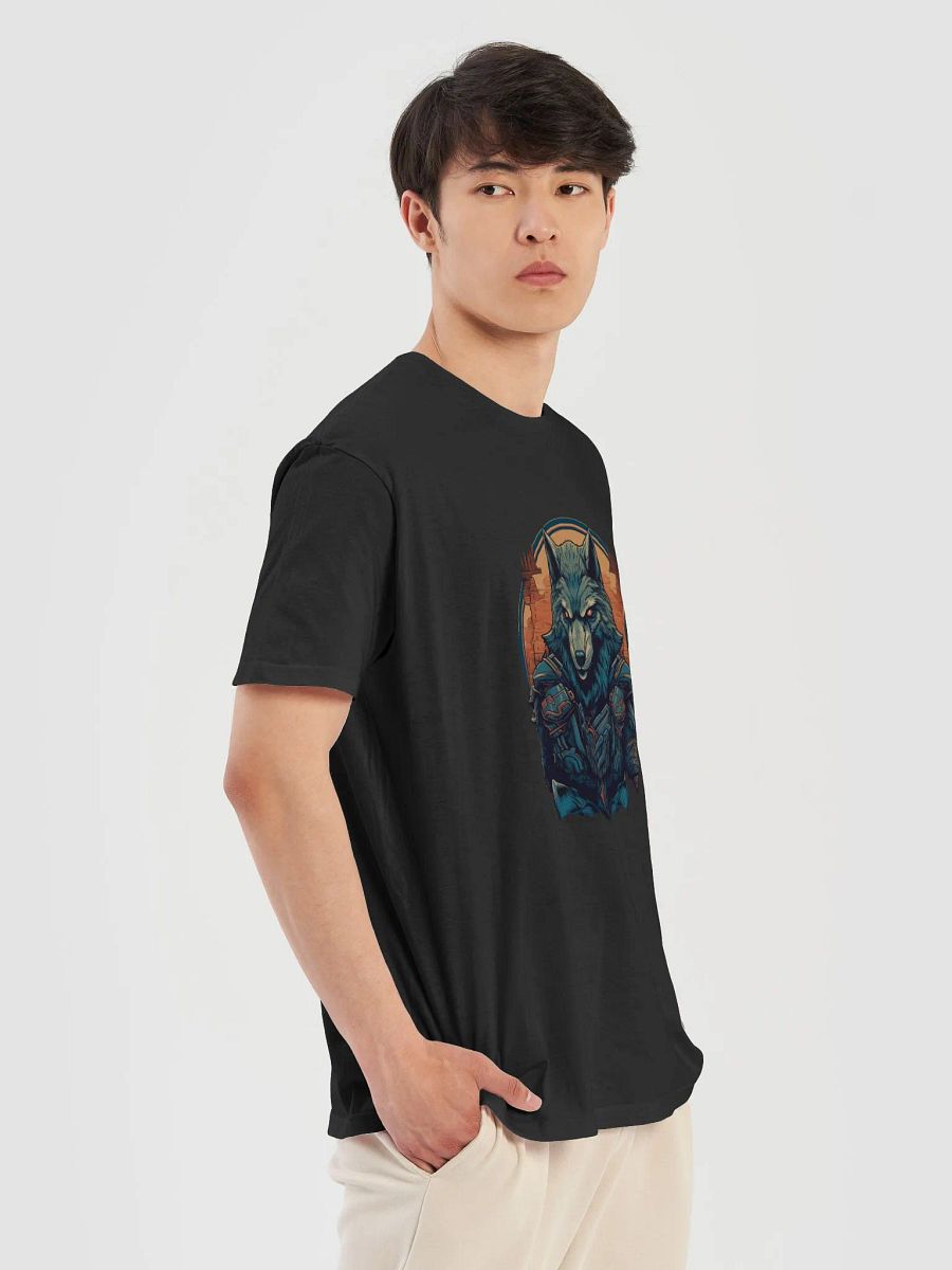 Futuristic Wolf Graphic Tee product image (22)