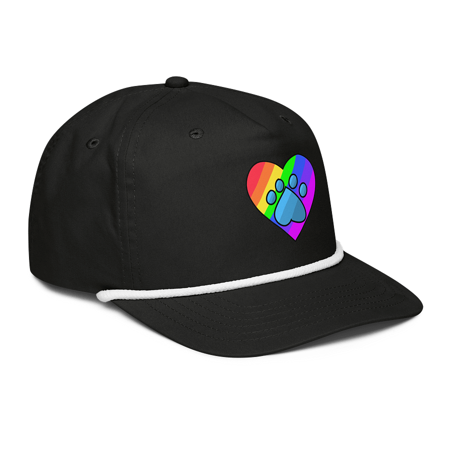 Frenchkittie Rainbow Paw Heart Cap product image (8)