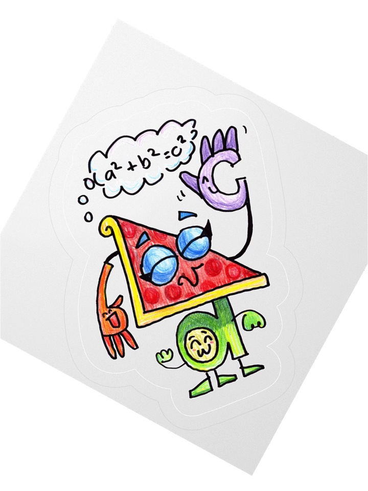 Pie-thagoras Sticker product image (2)