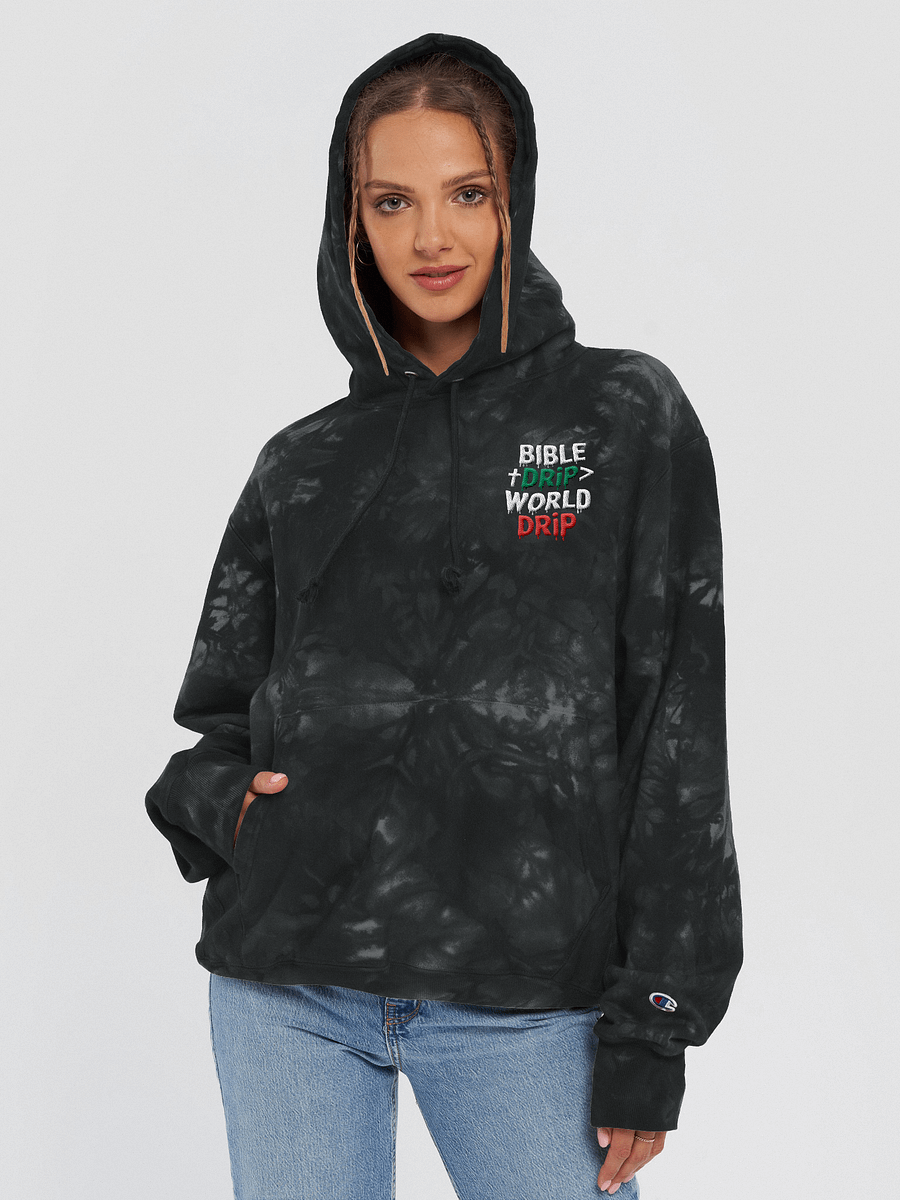 Bible drip greater than world drip champion hoodie unisex product image (13)