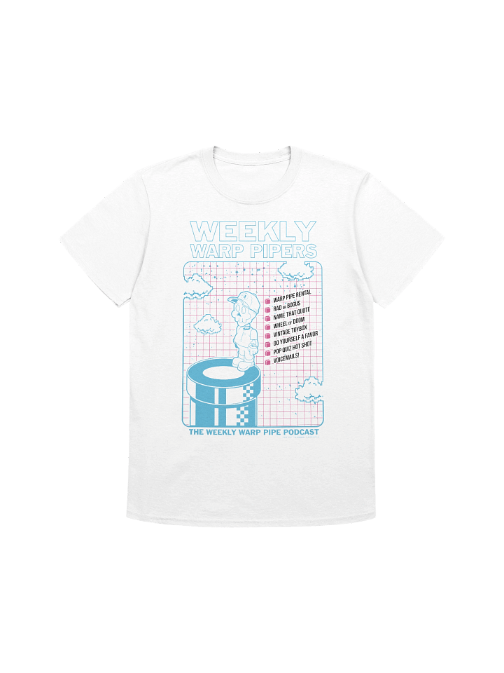 Weekly Warp Pipers (light color Blue ink) product image (1)