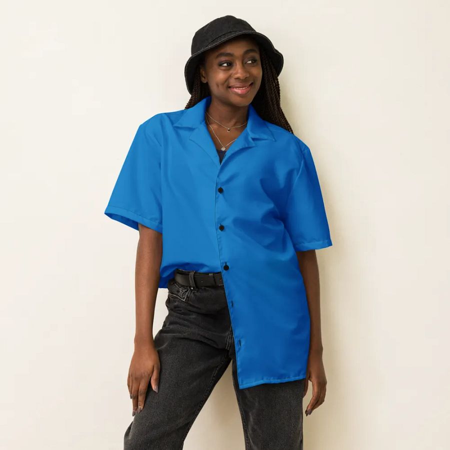 the bubble boy - unisex button-up shirt product image (6)