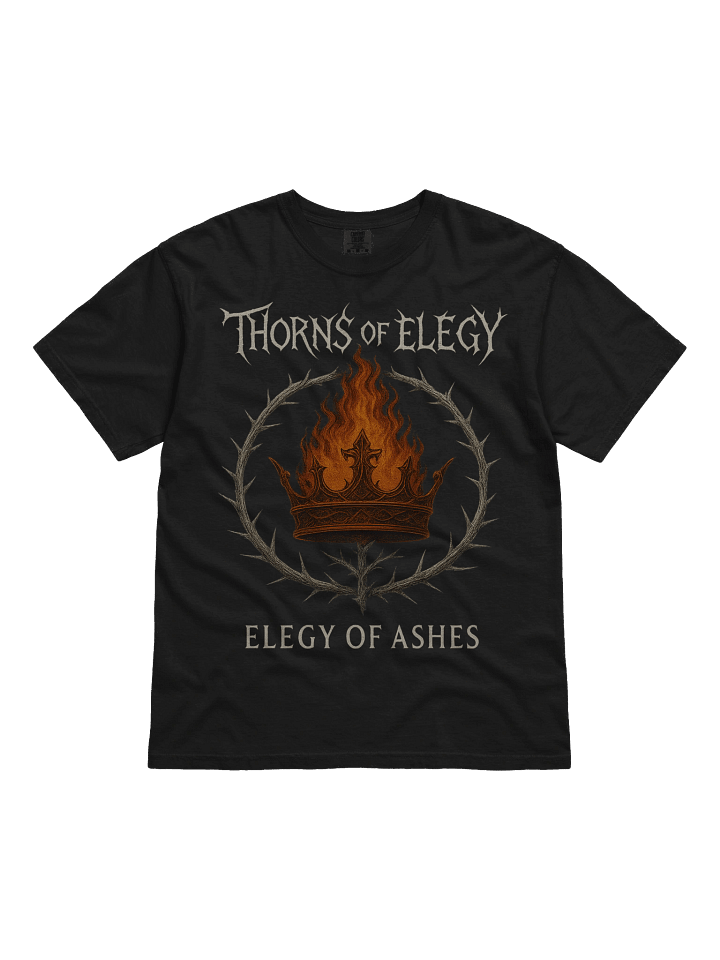 Thorns of Elegy – Elegy of Ashes Crown Tee product image (1)