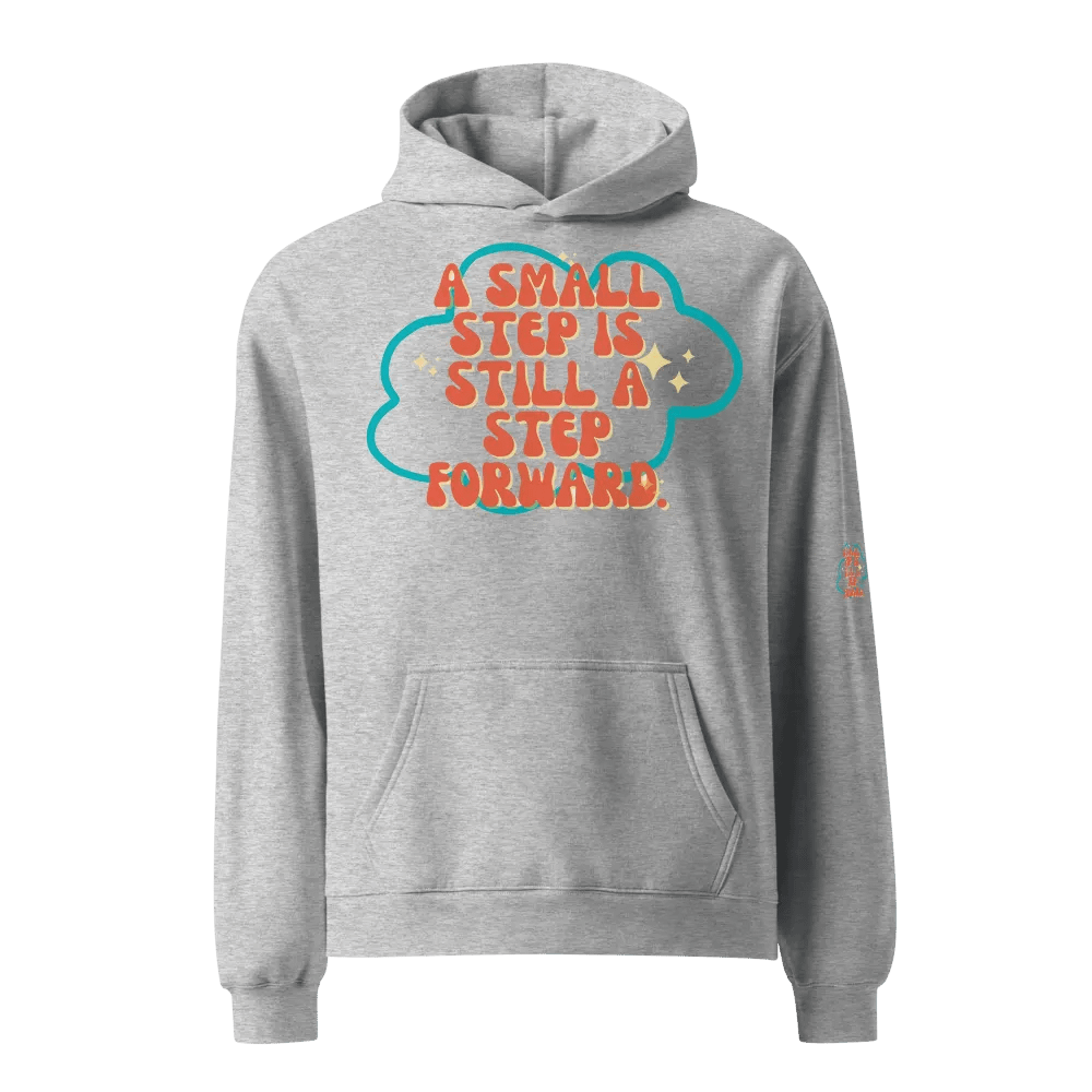 AS Colour Unisex Premium Oversized Hoodie - A small step... product image (4)