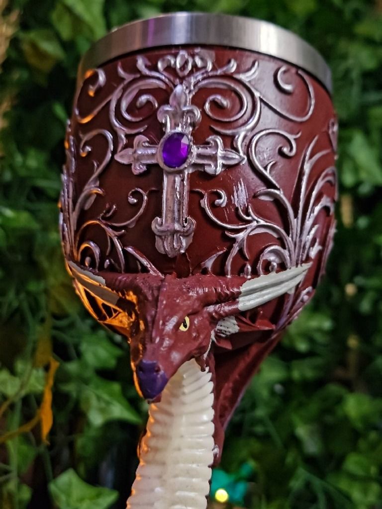 The Armored Kingdom Emberforge Red Draconian Dragon Goblets product image (2)