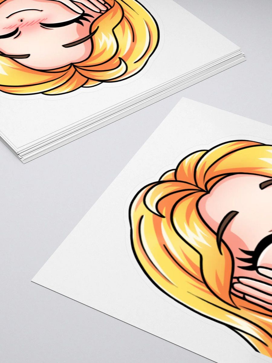 Melissa Aww Emote Sticker product image (4)