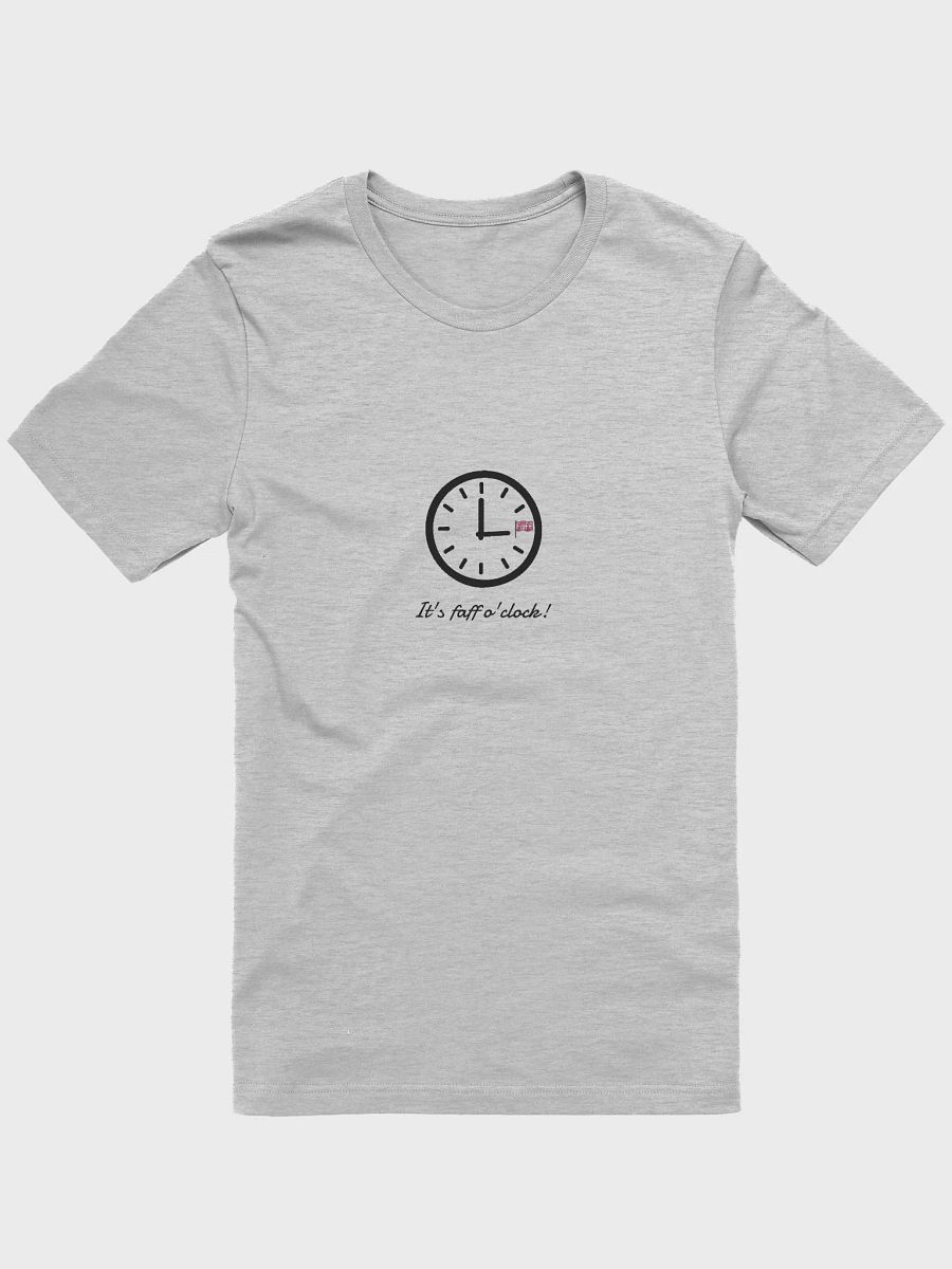 Faff o'clock t shirt (light) product image (1)