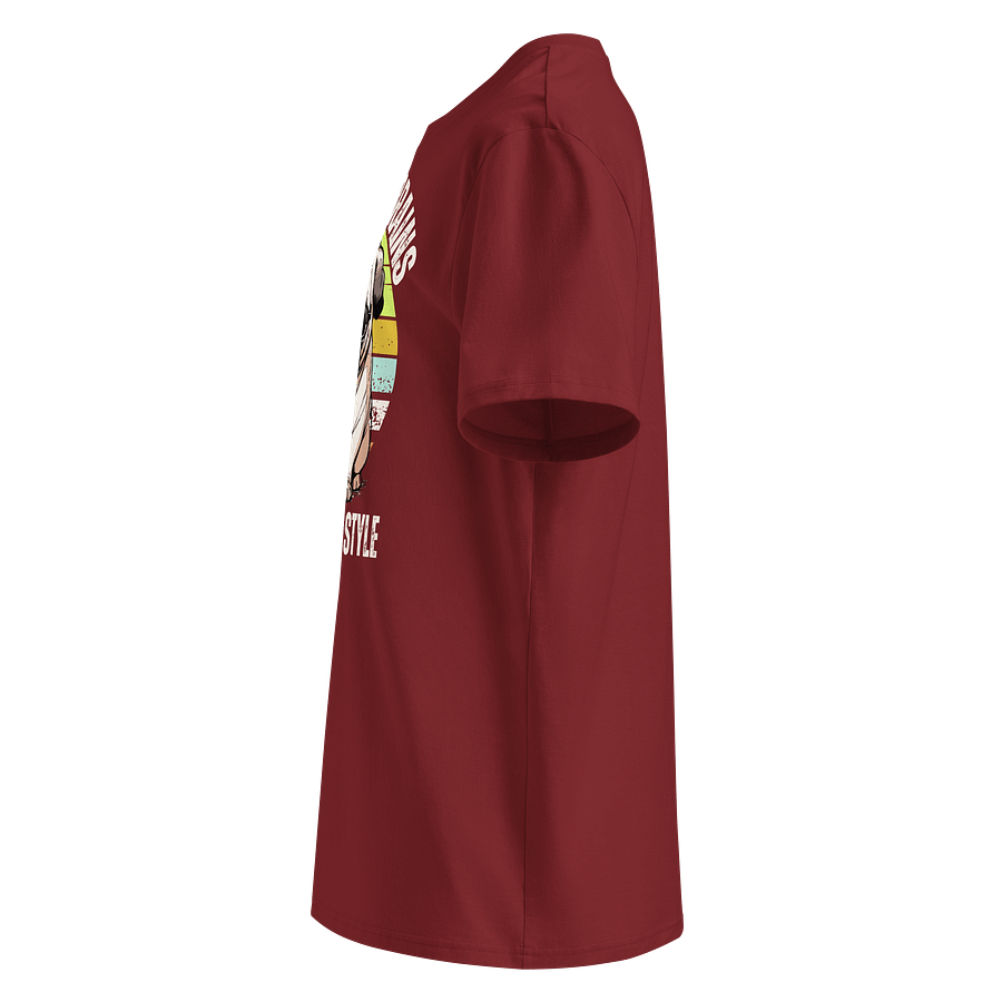 Bulldog Brains Bow-wow style organic unisex shirt product image (4)