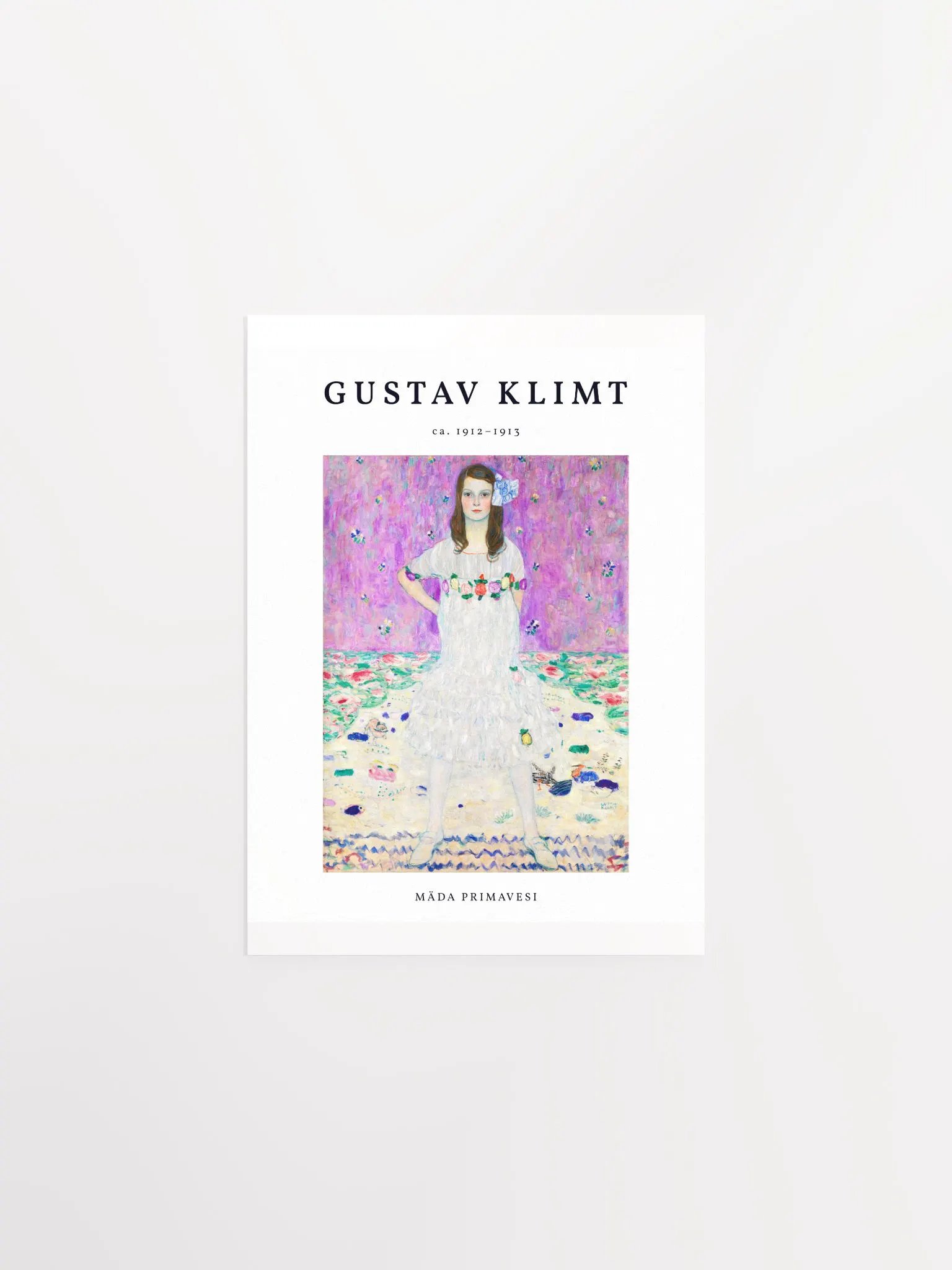 Mada Primavesi by Gustav Klimt Vintage Art Nouveau Poster product image (27)