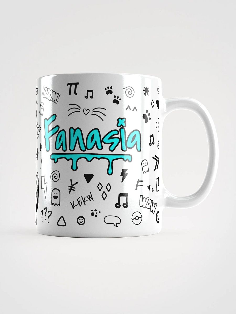 Fana Tasse Weiß Blau product image (1)