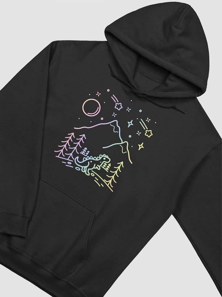 Stargazing Dino Hoodie (Pastel) product image (2)