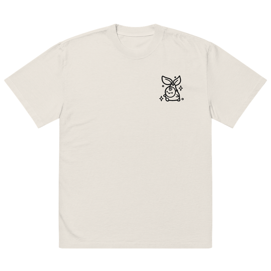 T-shirt Oversized Premium Mascotte Pouet brodé product image (14)