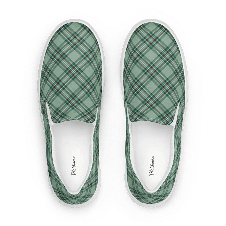 Kelly Tartan Men's Slip-On Shoes product image (1)