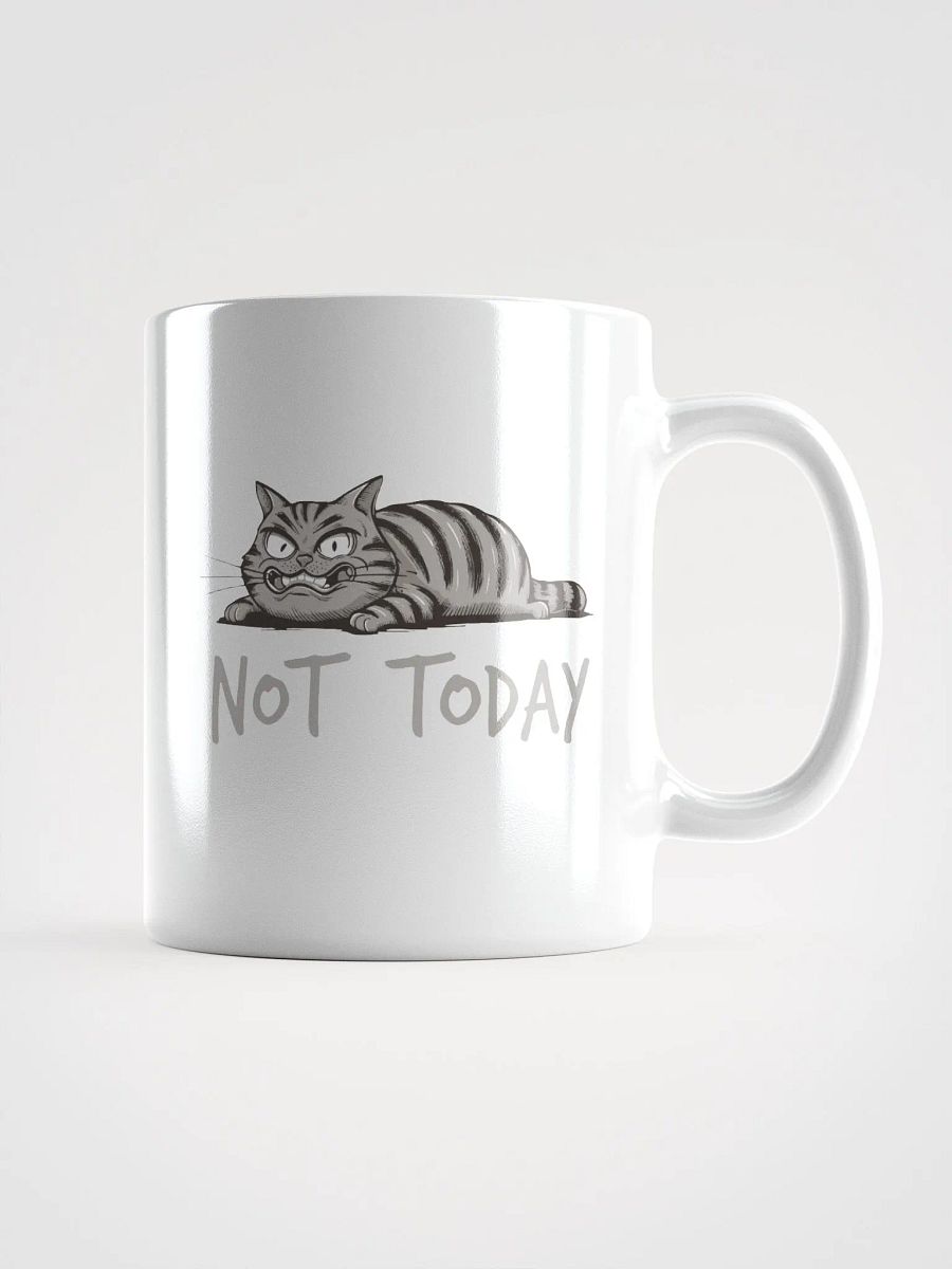 Not Today Mischief Cat Mug product image (1)