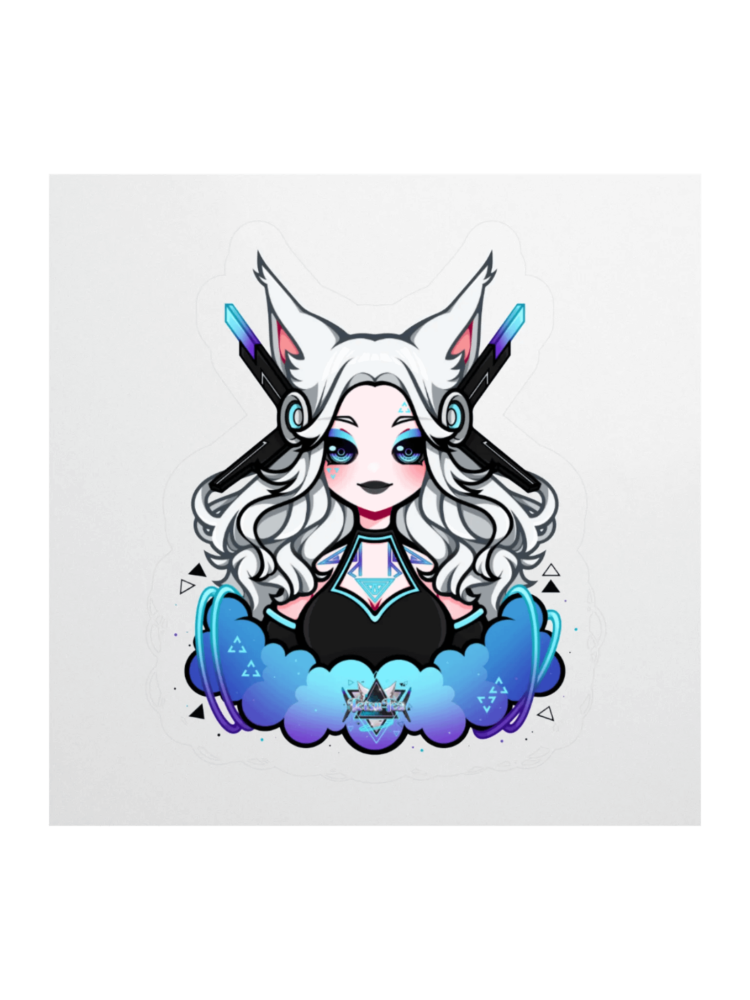 TetsuTea Banner Sticker product image (3)