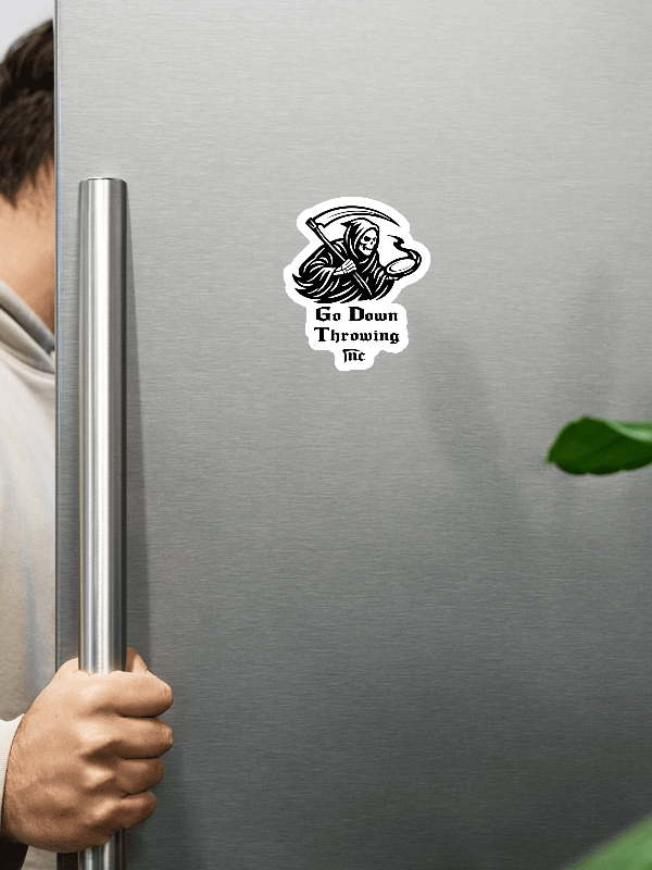 GDT Reaper Logo Die-Cut Magnet product image (4)