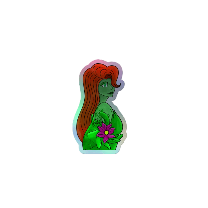 poison ivy holo sticker product image (1)