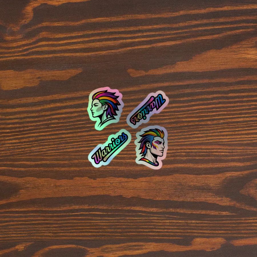 Rainbow Warriors Holographic Stickers product image (5)